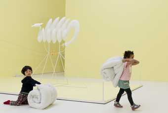 ​Under 5’s explore the Gallery Early Years and Families, Tate Modern.