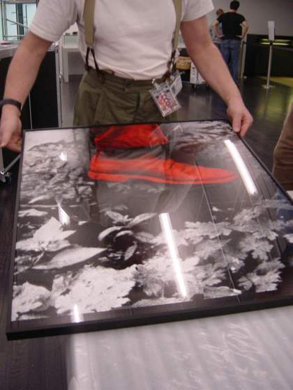 Any new scratches in the Perspex?