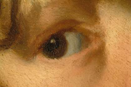 Fig.10 Detail of the boy’s right eye