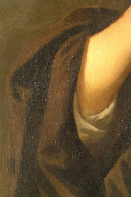 Fig.10 Detail of the man’s right forearm
