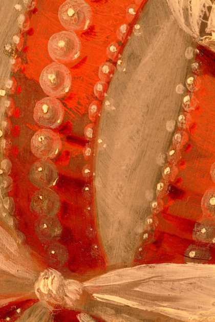 Fig.11 Red and white areas of the costume