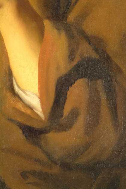 Fig.11 Detail of the man’s left forearm