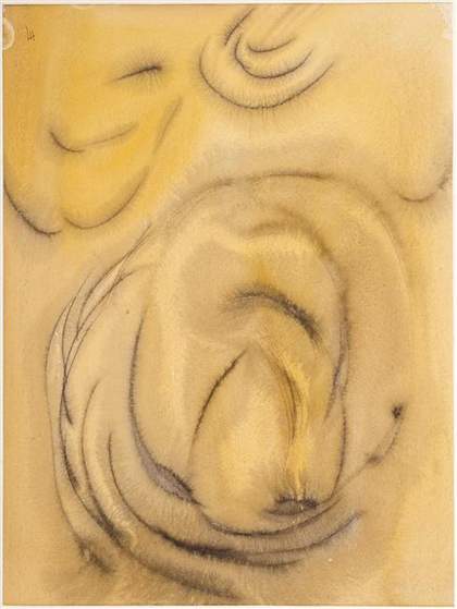 Fig.11 Henri Michaux, Figure Jaune 1948