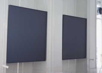 Fig.11 Installation view of the exhibition Ad Reinhardt, Institute of Contemporary Arts, London 1964