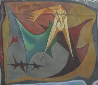 Fig.12 Hale Woodruff, Influences 1950–1 (detail)