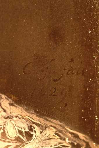 Fig.13 Signature and date, lower right corner