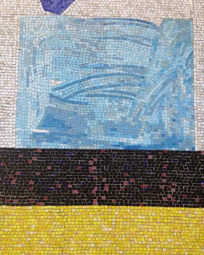 Hans Hofmann, Mural for the New York School of Printing, detail