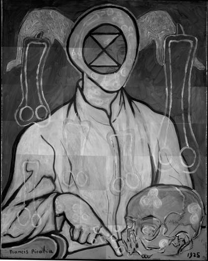 Short-wave infrared (SWIR) image of Portrait of a Doctor