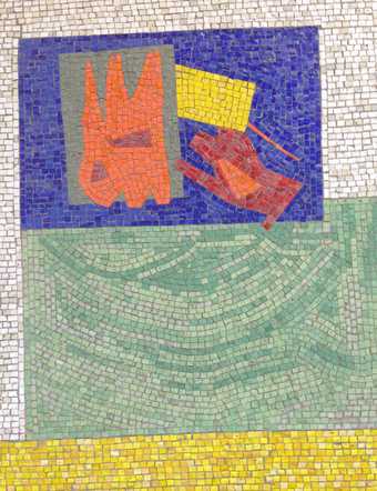 Hans Hofmann, Mural for the New York School of Printing, detail