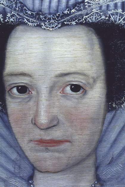 Fig.18 Detail of the head of the woman on the right