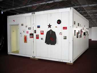 Fig.1 Installation view of Mladen Stilinović’s Exploitation of the Dead 1984–90 at Documenta 12, Kassel, 2007