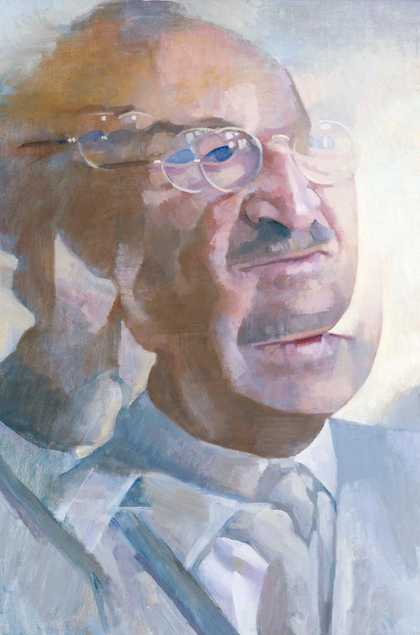 Fig.1 Sir Lawrence Gowing, Portrait of Sir Norman Reid 1980