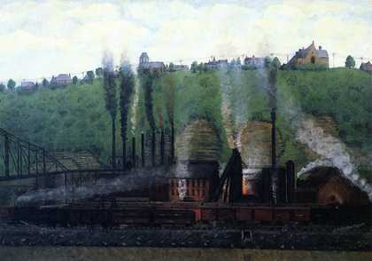 Fig.1 John Kane, Old Clinton Furnace no date