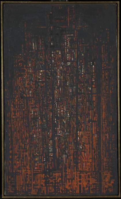Fig.1 Norman Lewis, Cathedral 1950