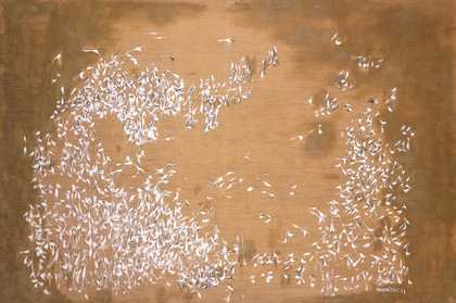 Fig.2 Norman Lewis, Migrating Birds 1953