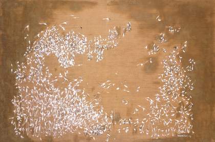 Fig.2 Norman Lewis, Migrating Birds 1953