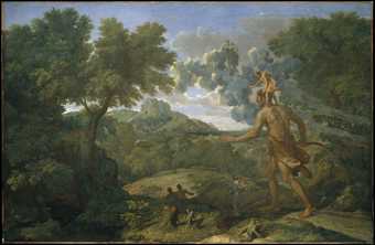 Nicolas Poussin Blind Orion in Search of the Rising Sun 1658
