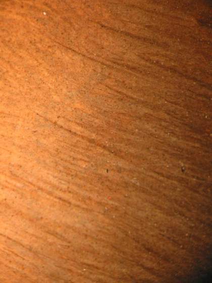 Fig.22 Close-up detail of the hatching technique in the shadow of the face