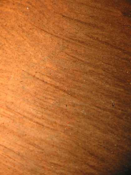 Fig.22 Close-up detail of the hatching technique in the shadow of the face