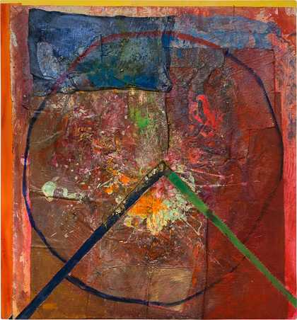 Fig.24 Frank Bowling, For Jerry and Eddie 2012