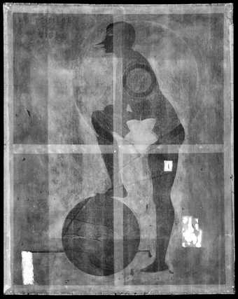 Digital X-radiograph of The Fig-Leaf 1922