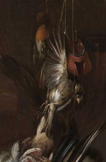 Fig.2 Detail of the hanging bird in Still Life