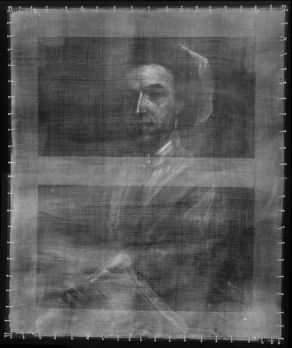 X-radiograph of John Smith the Engraver 1696