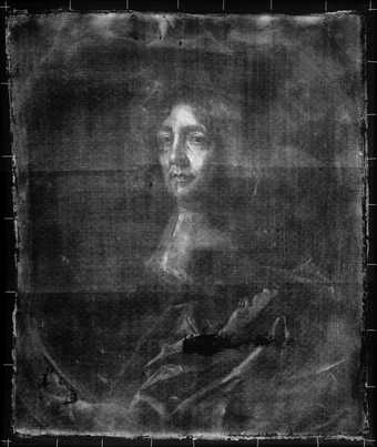 Fig.2 X-radiograph of Portrait of a Man