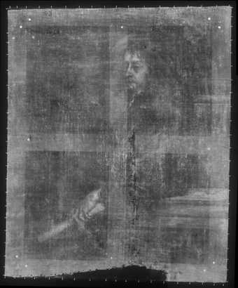 Fig.2 X-radiograph of Frans Mercurius van Helmont