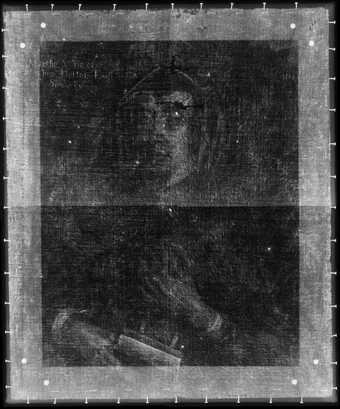 Fig.2 X-radiograph of A Lady of the Horton Family