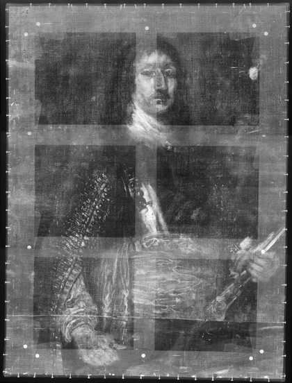 Fig.2 X-radiograph of Portrait of an Officer