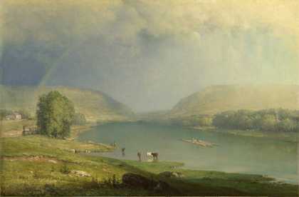Fig.2 George Inness, The Delaware Water Gap 1857