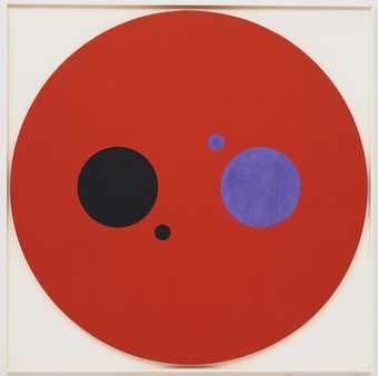 Fig.3 Alexander Liberman, Continuous on Red 1960
