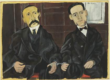 Fig.2 Ben Shahn, Bartolomeo Vanzetti and Nicola Sacco 1931–2