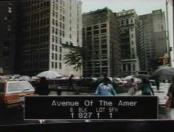 Photograph of 6th Avenue (Avenue of the Americas) near 26th Street, New York, c.1983–8