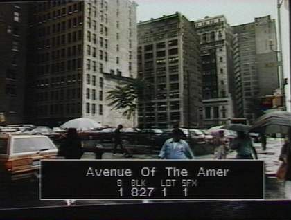 Photograph of 6th Avenue (Avenue of the Americas) near 26th Street, New York, c.1983–8