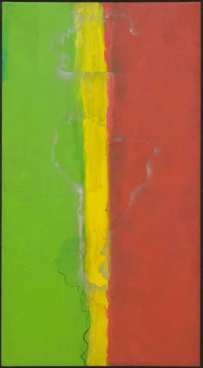Fig.3 Frank Bowling, Who’s Afraid of Barney Newman 1968
