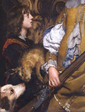 Fig.3 Detail of the boy and the dog