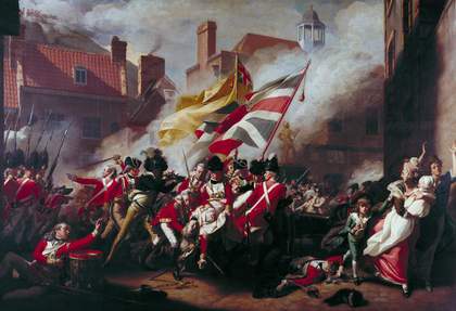 Fig.3 John Singleton Copley, The Death of Major Peirson, 6th January 1781 1783