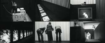 Fig.4 Installation images of the exhibition The Video Show at the Tate Gallery, 18 May – 6 June 1976