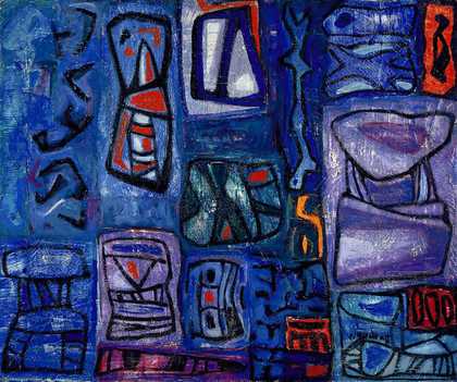 Fig.3 Hale Woodruff, Afro Emblems 1950