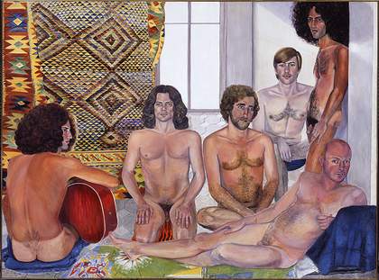 Sylvia Sleigh, The Turkish Bath 1973