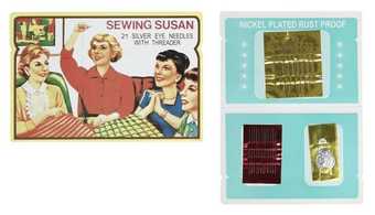 Fig.4 Sewing Susan 21 Needle Set, c.1950s