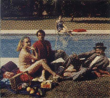Alain Jacquet, Dejeuner sur l'herbe 1964