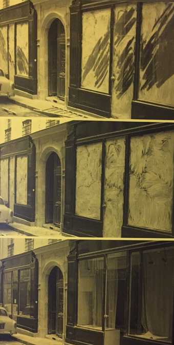 Dennis Oppenheim, Sterlized Surface. Glass., Galerie Yvon Lambert, Paris 1969