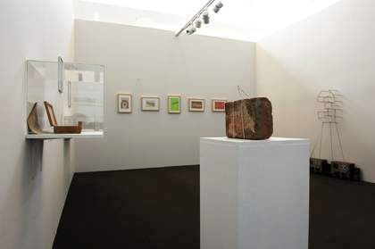 Installation shot of Bookmarks exhibition, Art Cologne, 2015