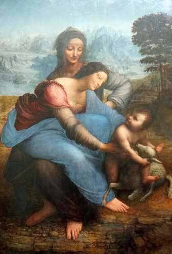 Fig.5 Leonardo Da Vinci, The Virgin and Child with St Anne c.1503