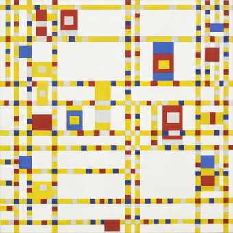 Fig.6 Piet Mondrian Broadway, Boogie Woogie 1942–3