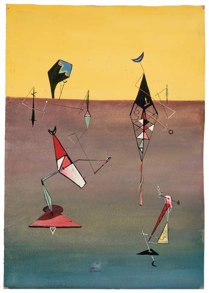 Fig.5 Sam Francis, Untitled 1946