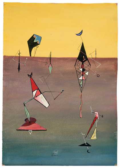 Fig.5 Sam Francis, Untitled 1946